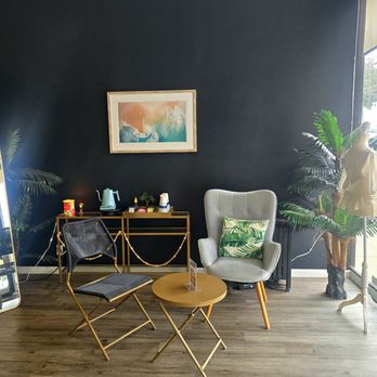 The lounge at Next Level Spa